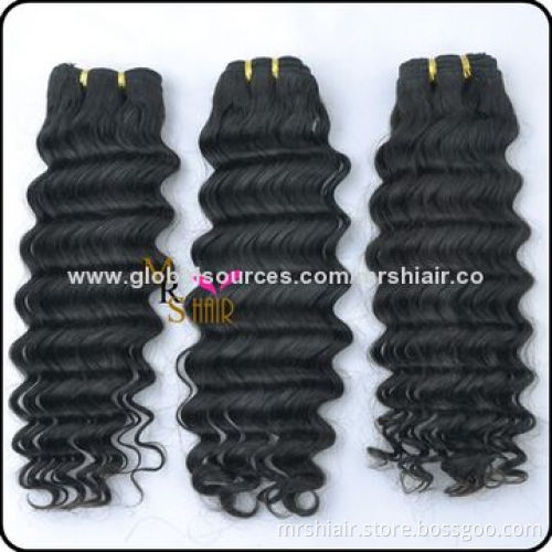 24-inch Natural Color Deep Wave Malaysian Virgin Hair